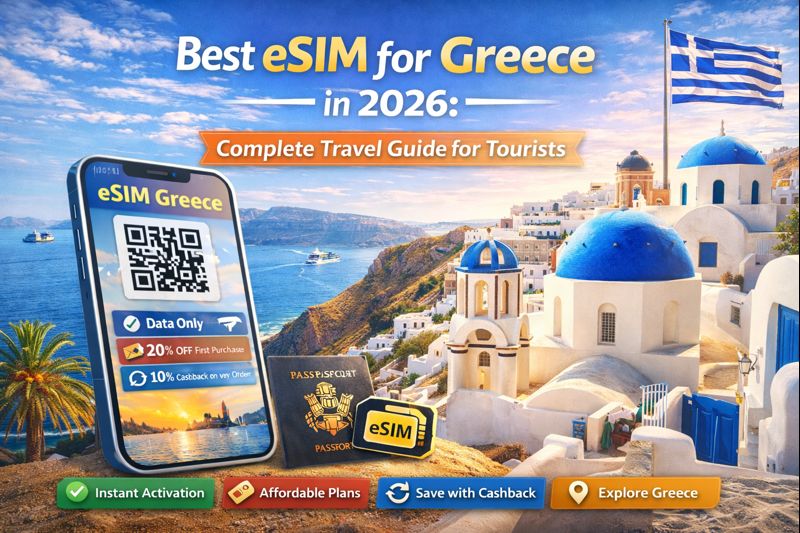 Best eSIM for Greece in 2026: Complete Travel Guide for Tourists
