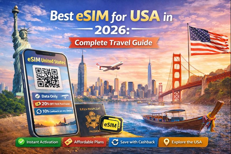 Best eSIM for USA in 2026: Complete Travel Guide