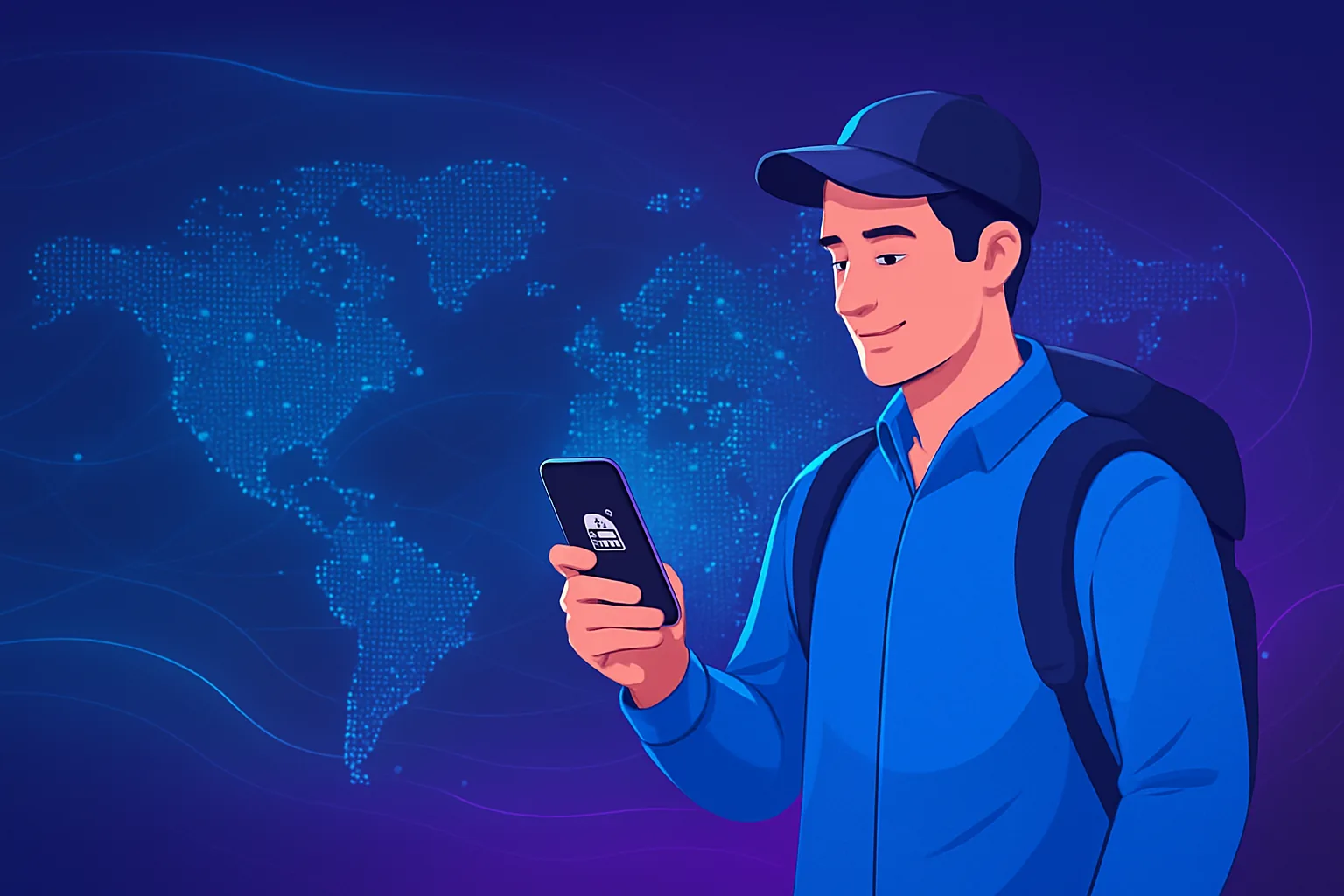 Reise-eSIM mit Krypto oder USDT kaufen: Website und Telegram