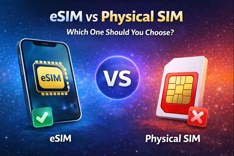 eSIM vs Physical SIM: Which One Should You Choose?