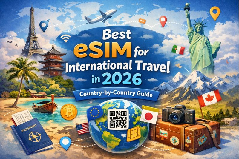 Best eSIM for International Travel in 2026: Country-by-Country Guide